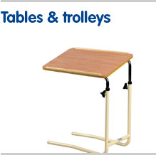 Tables and trolleys